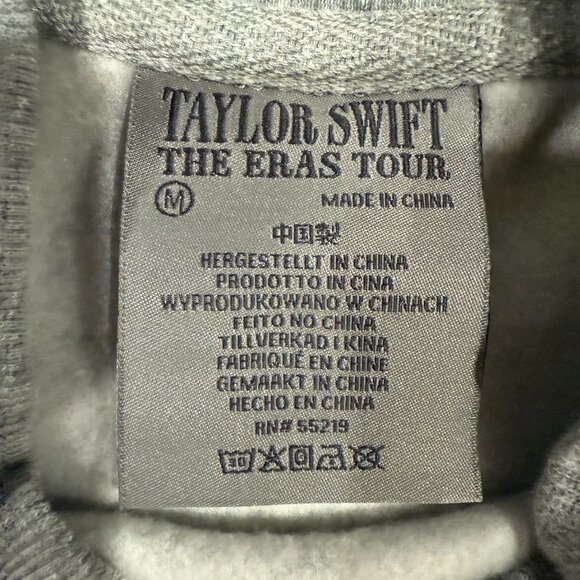 Taylor Swift | The Eras Tour II Gray Crewneck | New - Picture 15 of 16